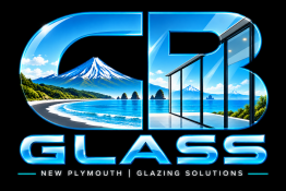 CB Glass logo